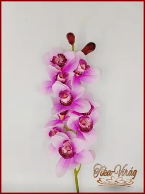 Orchidea szál különleges pink színű 21824.