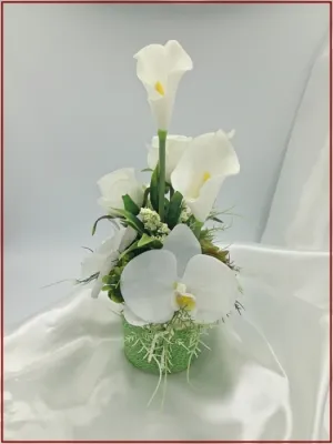 Fehér virágokból álló ikebana 121645_1.