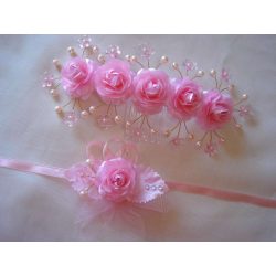 Rózsaszín-barack szett 