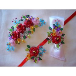 Kalocsai motívumos szett 