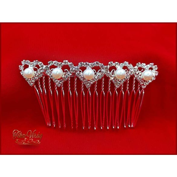 Strasszos Kontytű 000232.