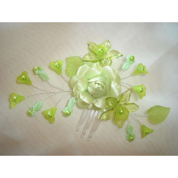 Világoszöld kontytű 