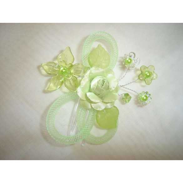 Világoszöld kontytű 