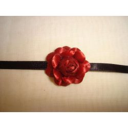 Bordó-fekete nyakdísz 