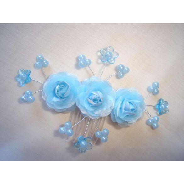 Világoskék fejdísz 