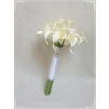 24 virágos Fehér Kála örök-csokor 