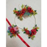 Kalocsai motívumos szett 