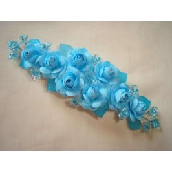 Türkizkék fejdísz 