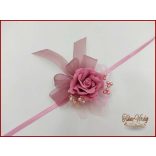 Mályva színű csuklódísz 