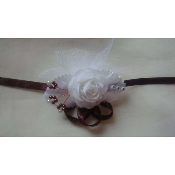 Csoki-fehér csuklódísz 