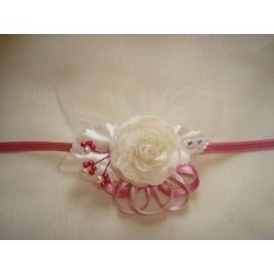 Csuklódísz ekrü-mályva 