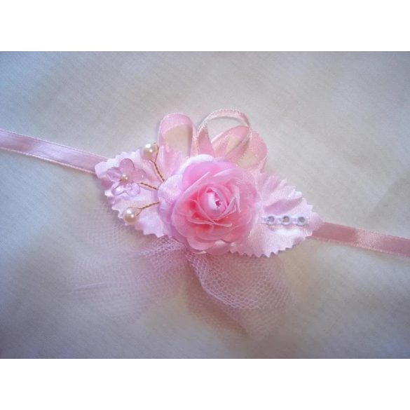 Csuklódísz rózsaszín 