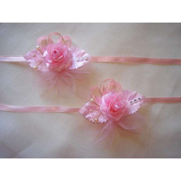 Csuklódísz rózsaszín 