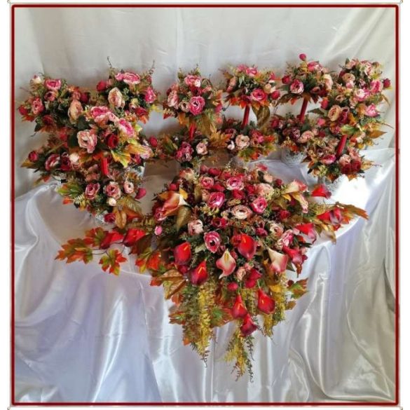 Őszi örök-nagy-asztaldísz 