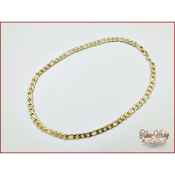 Arany színű nemesacél nyaklánc 