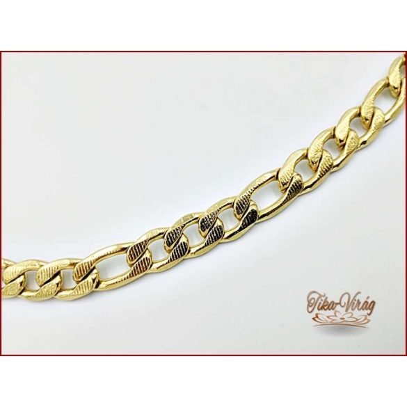 Arany színű nemesacél nyaklánc 