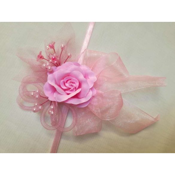 Csuklódísz rózsaszín 