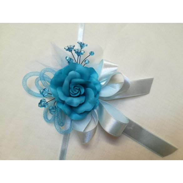 Csuklódísz türkiz-világoskék 