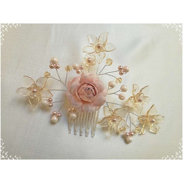 Púder-ekrü kontytű 