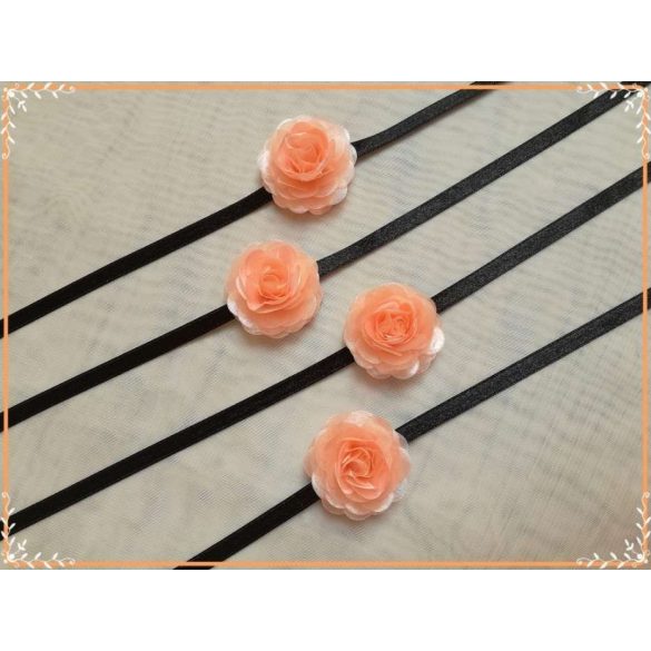 Barack-fekete nyakdísz vagy csuklódísz 