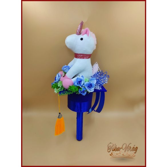 Ovis ballagási örök csokor – unikornisos egyedi ajándék fiúknak és lányoknak