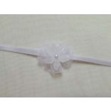 Csuklódísz vagy nyakdísz fehér 