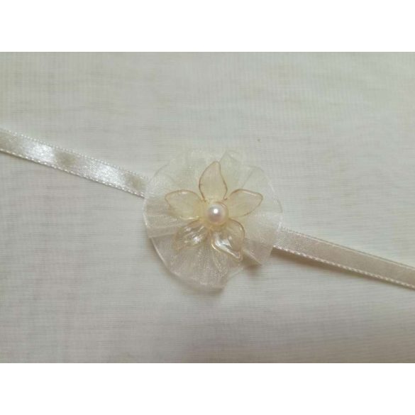 Csuklódísz vagy nyakdísz ekrü 