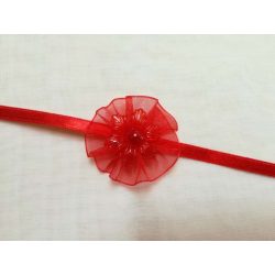 Csuklódísz vagy nyakdísz piros 