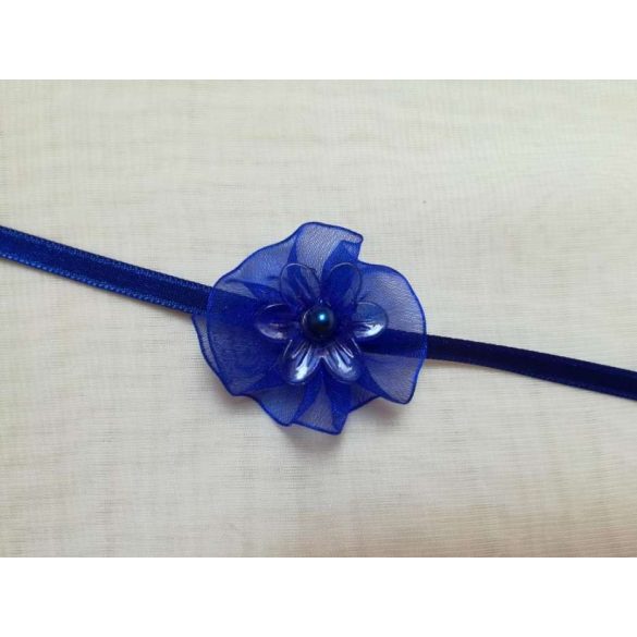 Csuklódísz vagy nyakdísz királykék 