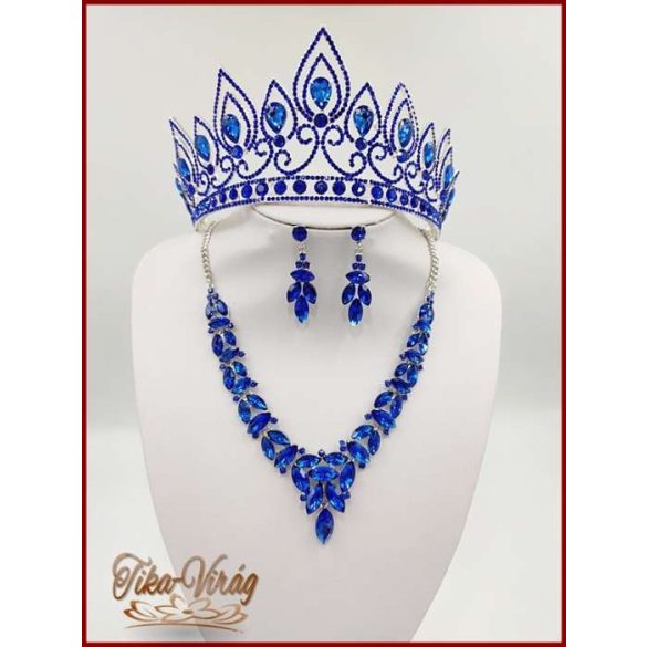 Királykék Korona + Nyakék-szett variáció 123521.