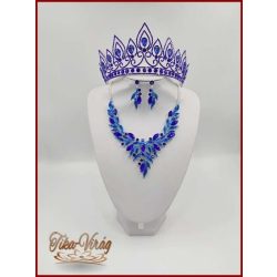 Királykék Korona + Nyakék-szett variáció 124119.