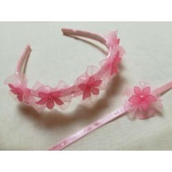 Hajráf rózsaszín szett 