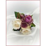 Lila-pasztell 5 felé repülő dobó-Örök-csokor 15 virágos 