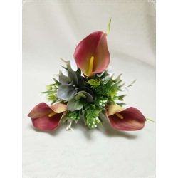 Bordós-zöldes kálas örök-csokor 