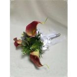 Bordós-zöldes kálas örök-csokor 