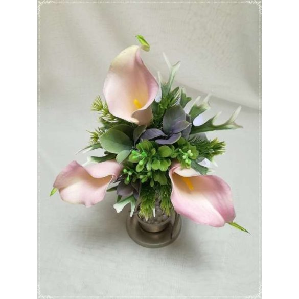 Rózsaszín kálás örök-csokor 