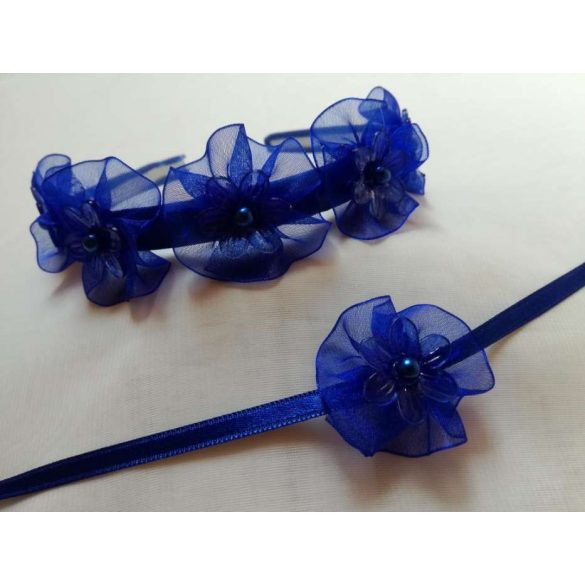 Hajráf királykék szett 