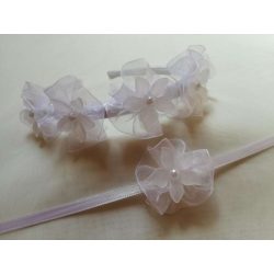 Hajráf fehér szett 