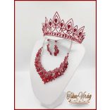 Piros Korona + Nyakék-szett variáció 125525.