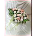 Vintage barack-ekrü örök--asztaldísz 