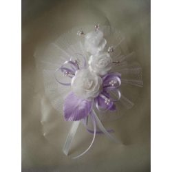 3" Bokréta, kitűző 