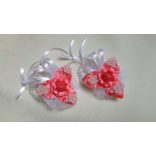 Csuklódísz korall-fehér 