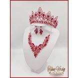 Piros Korona + Nyakék-szett variáció 130437.
