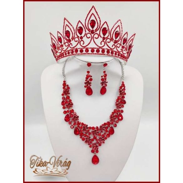 Piros Korona + Nyakék-szett variáció 131250.