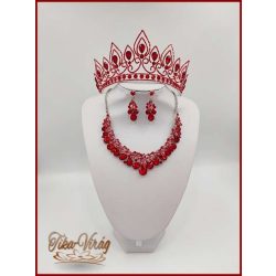 Piros Korona + Nyakék-szett variáció 131538.