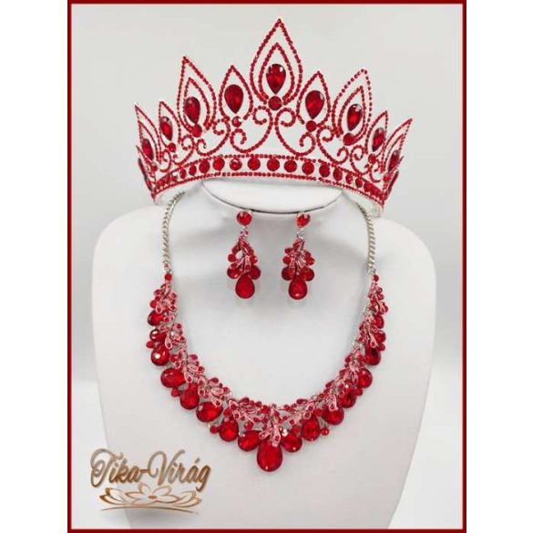 Piros Korona + Nyakék-szett variáció 131538.