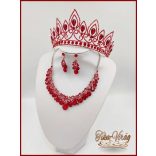 Piros Korona + Nyakék-szett variáció 131538.
