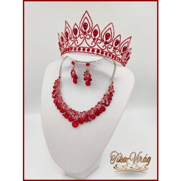 Piros Korona + Nyakék-szett variáció 131538.