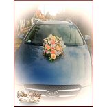 Barack színű autódísz 