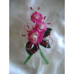 3" Bokréta, kitűző 